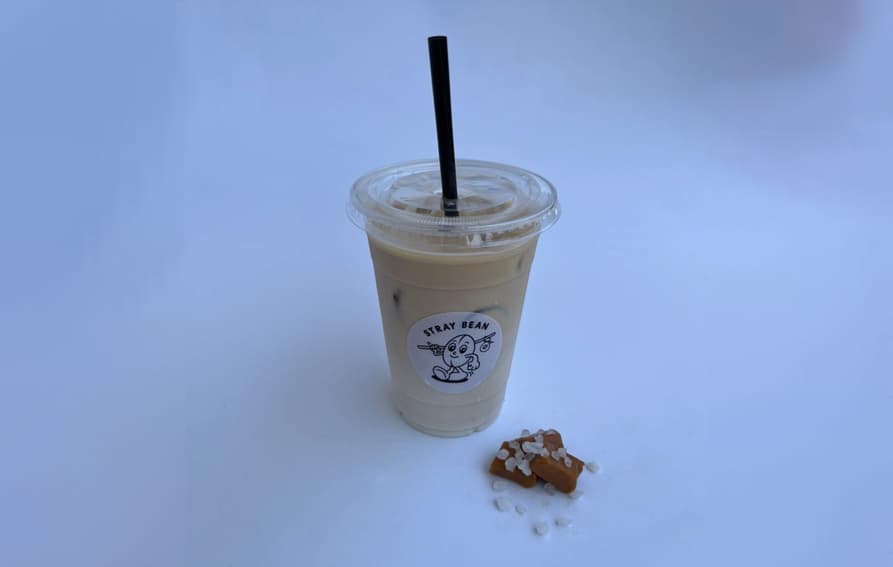 Iced Salted Caramel Latte